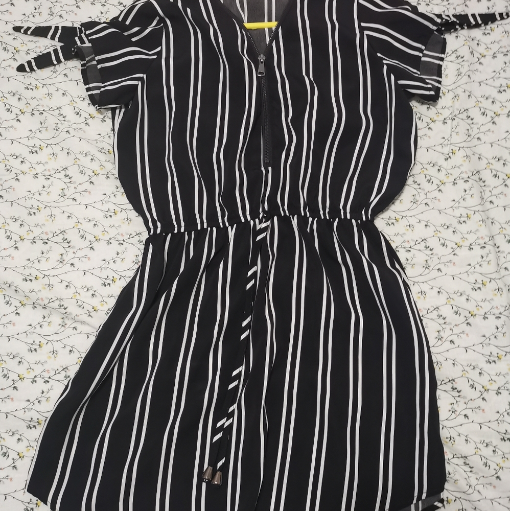 Black and white stripes